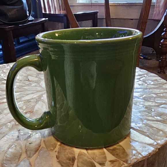 New Fiesta Shamrock Green Java Mug Coffee Cup 12 Oz - Picture 2 of 5